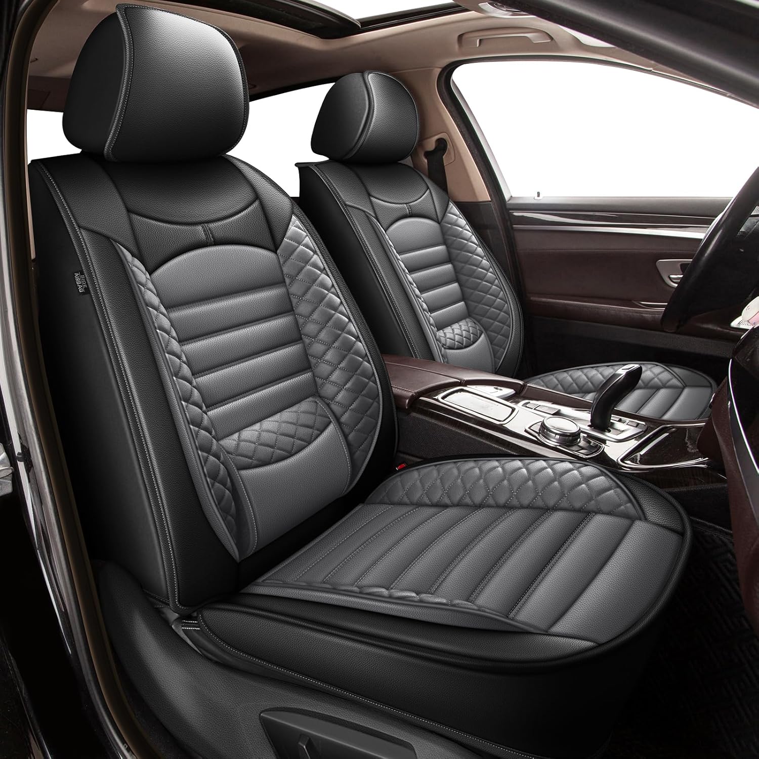Car Seat Covers for Sonata 2007-2025: Leather Waterproof Set