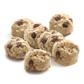 David's Cookies Preformed Oatmeal Raisin Cookie Dough 80 Count - Easy