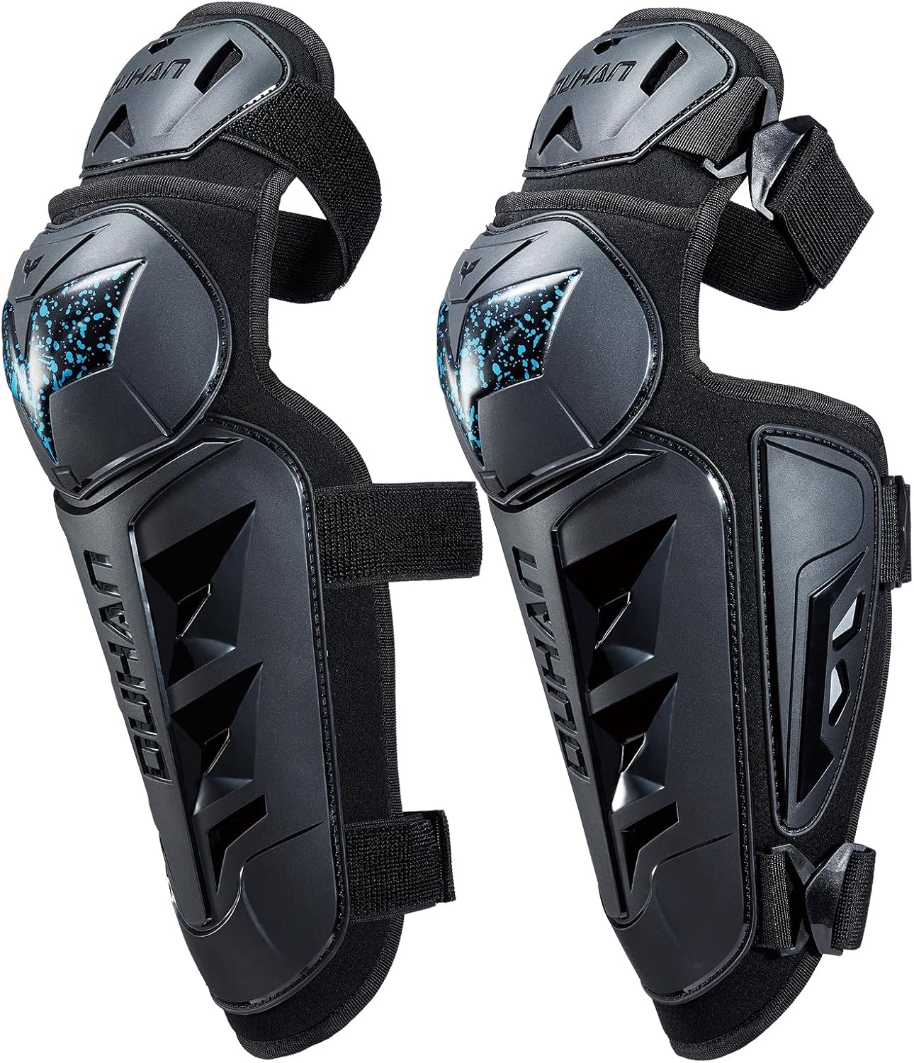 DUHAN Motorcycle Shin Guards 4Pcs Elbow Guard and Knee Pads