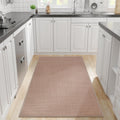 Kitchen Rug Non Slip Washable Runner - Anti-Fatigue Camel 71in x