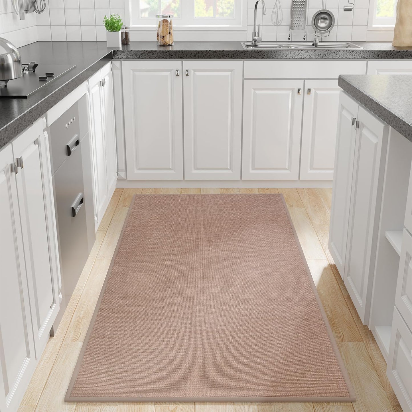 Non Slip Kitchen Rug, Absorbent Runner Mat for Home Use