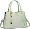 Triple Compartments Satchel Handbag for Women - Organized Everyday Bag