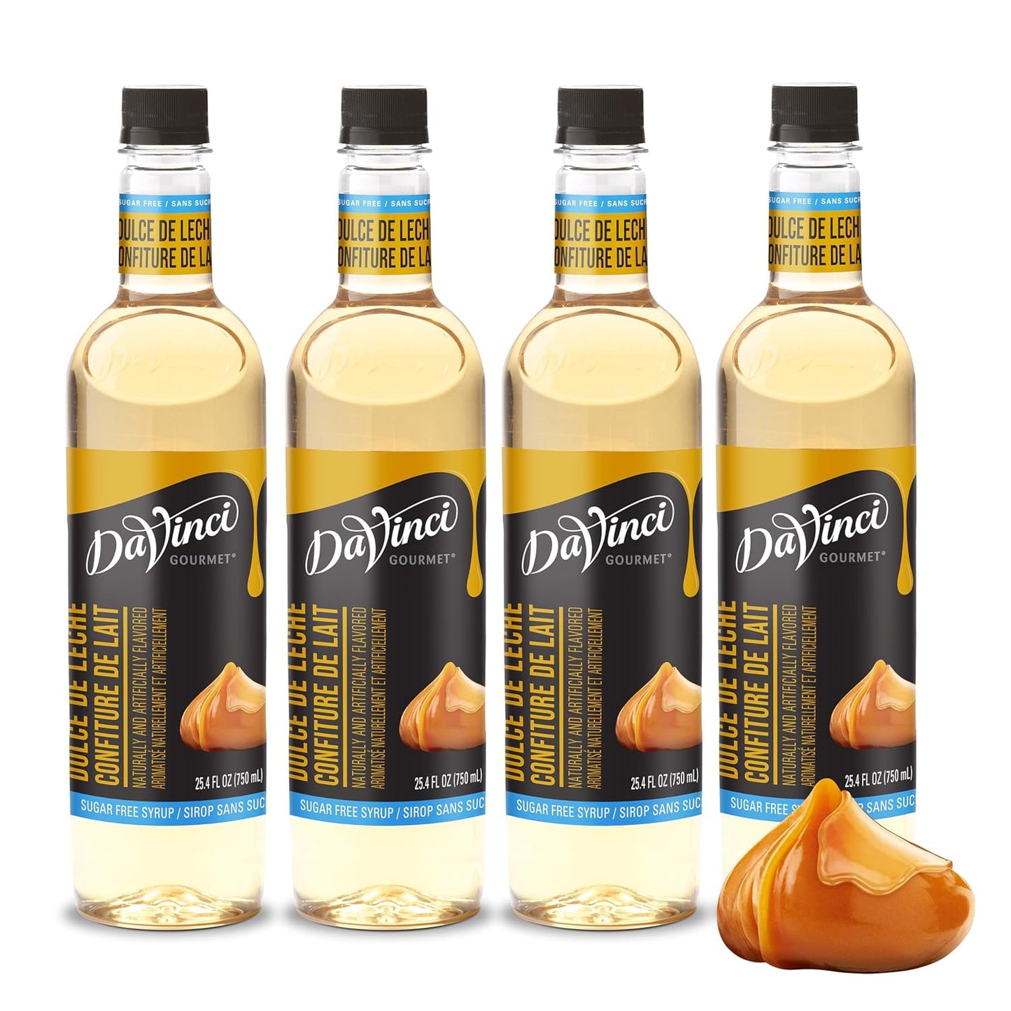 DaVinci Gourmet Sugar-Free Dulce De Leche Syrup for Drinks