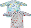 Mess Proof Baby Feeding Bibs Long Sleeve Weaning Essential