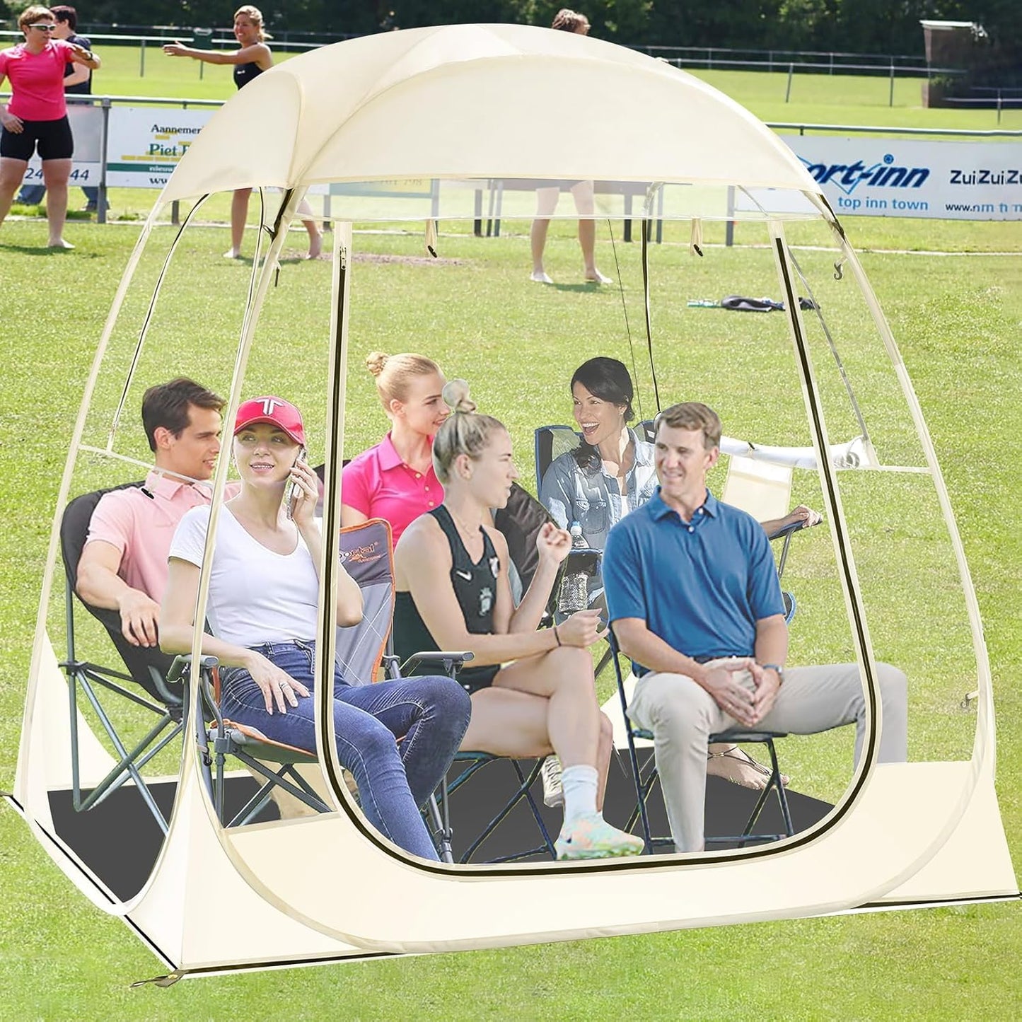 Instant Pop-Up Sports Tent: Weatherproof Shelter