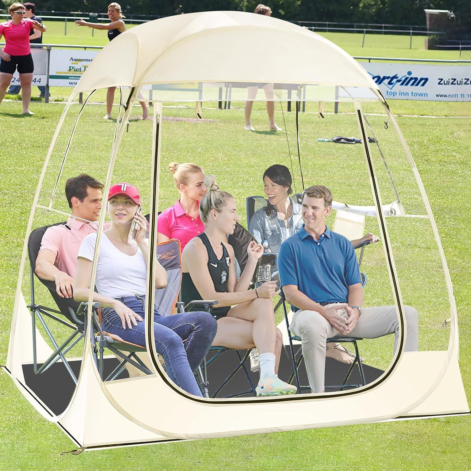 Instant Pop-Up Sports Tent: Weatherproof Shelter