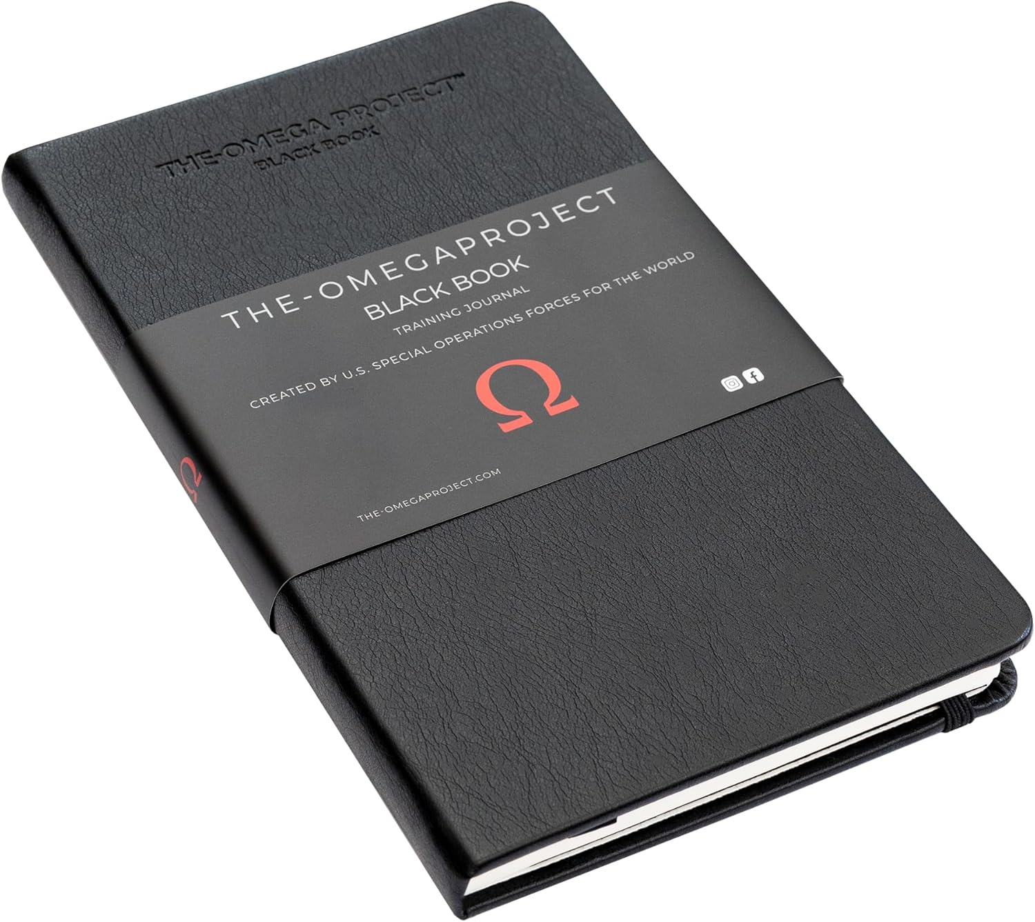 The Omega Project Black Book Training Journal for Tactical Fitness