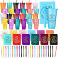 72 Pcs Bulk Christmas Mugs Gifts Set for Employees and Coworkers