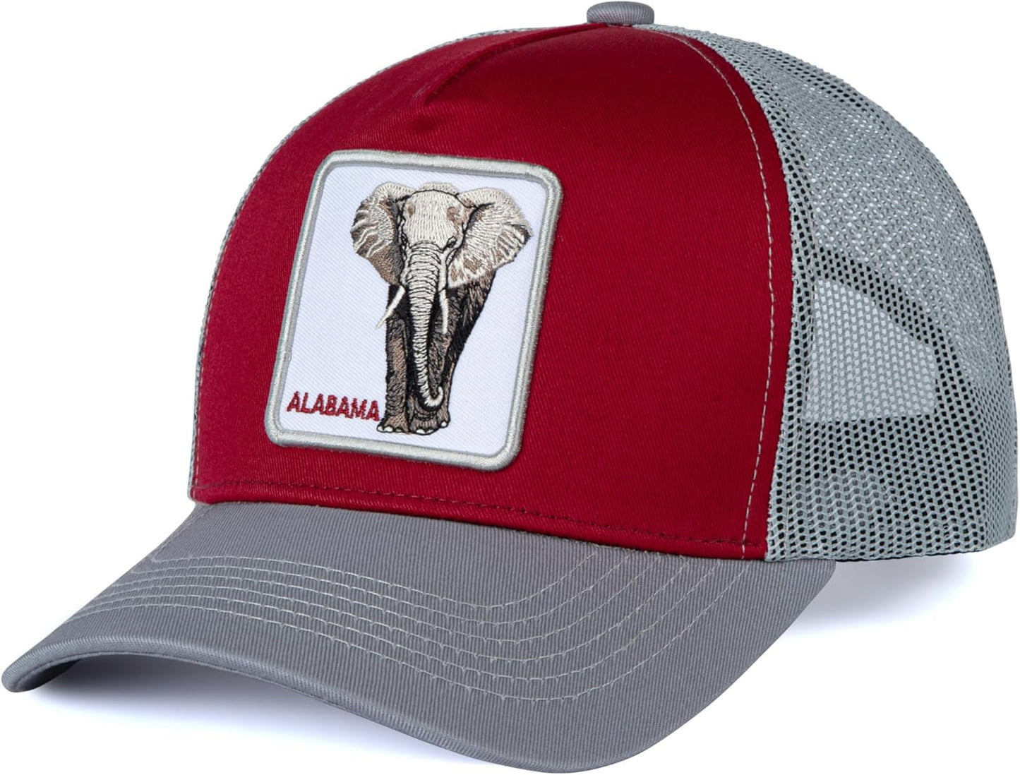 College Fan Patch Trucker Hat - Stylish Snapback Cap for Fans