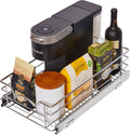 Pull Out Cabinet Organizer 11in x 21in - Heavy-Duty Slide-Out