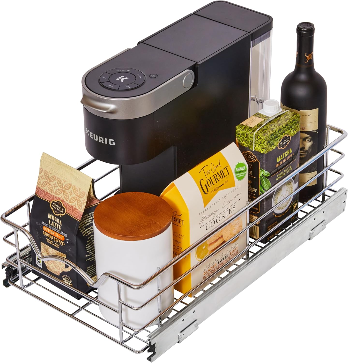 HOLDN STORAGE Heavy-Duty Premium Pull Out Cabinet Organizer