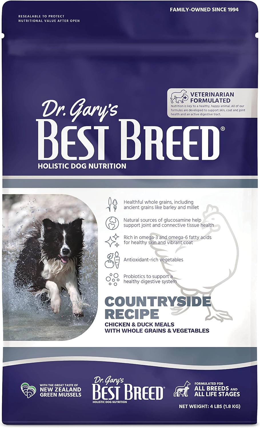 Best Breed Dr. Gary's Countryside Recipe Natural Dry Dog Food