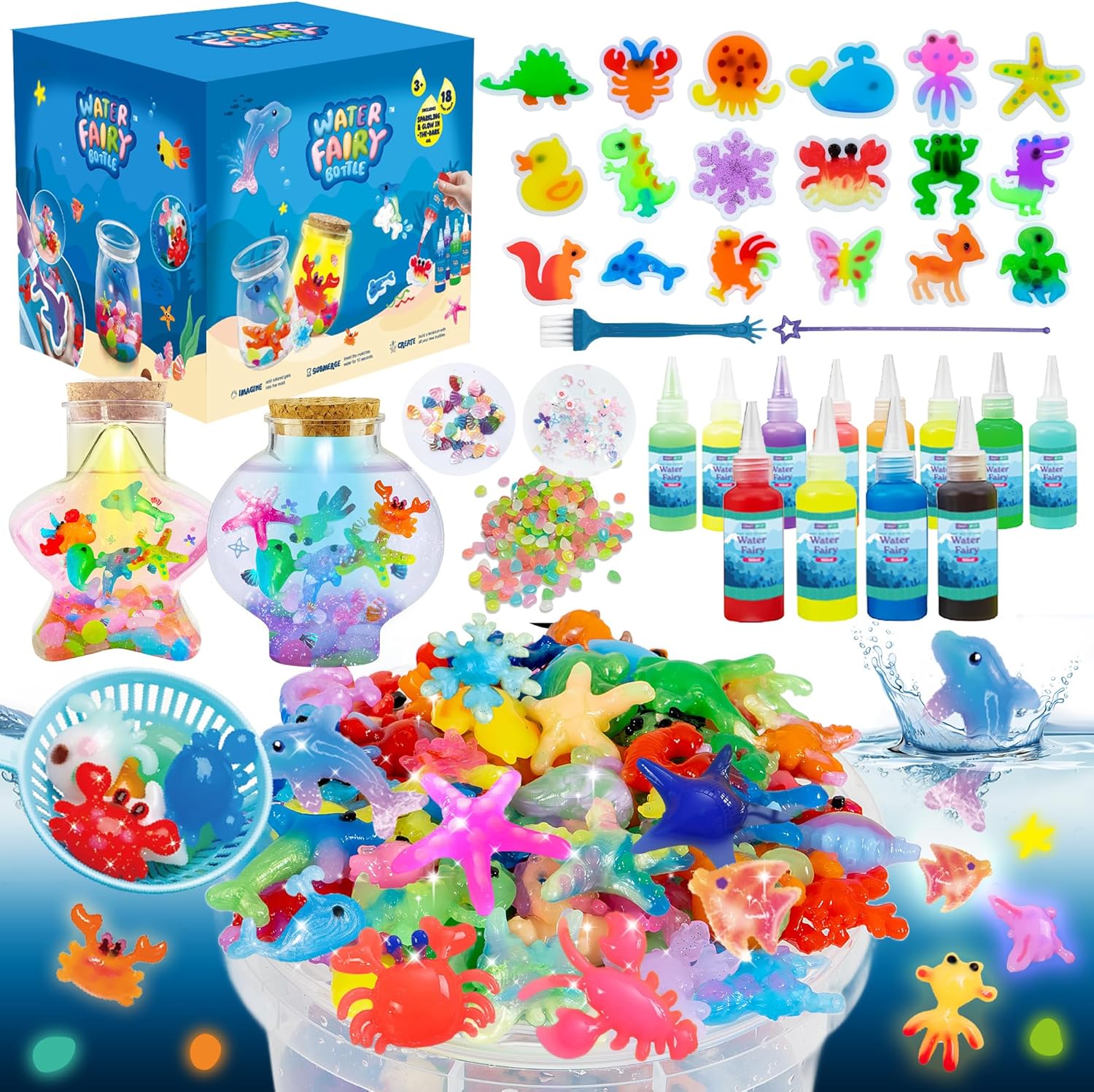 LED Night Light Up Craft Kit for Kids - Glow-in-the-Dark Fun