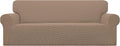 Easy-Going Stretch Oversized Sofa Slipcover - Soft Camel Fit