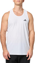 adidas Men's Run Tank Top for Breathable Comfort During Workouts
