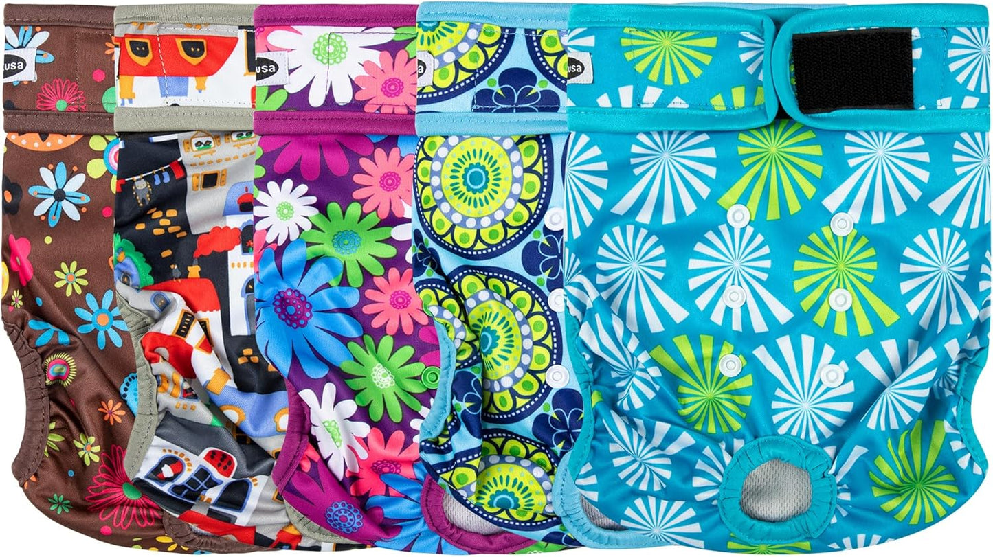 Reusable Washable Dog Diapers Female for Comfort and Protection