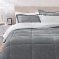 Ultra-Soft Micromink Sherpa King Bedding Set for All Seasons