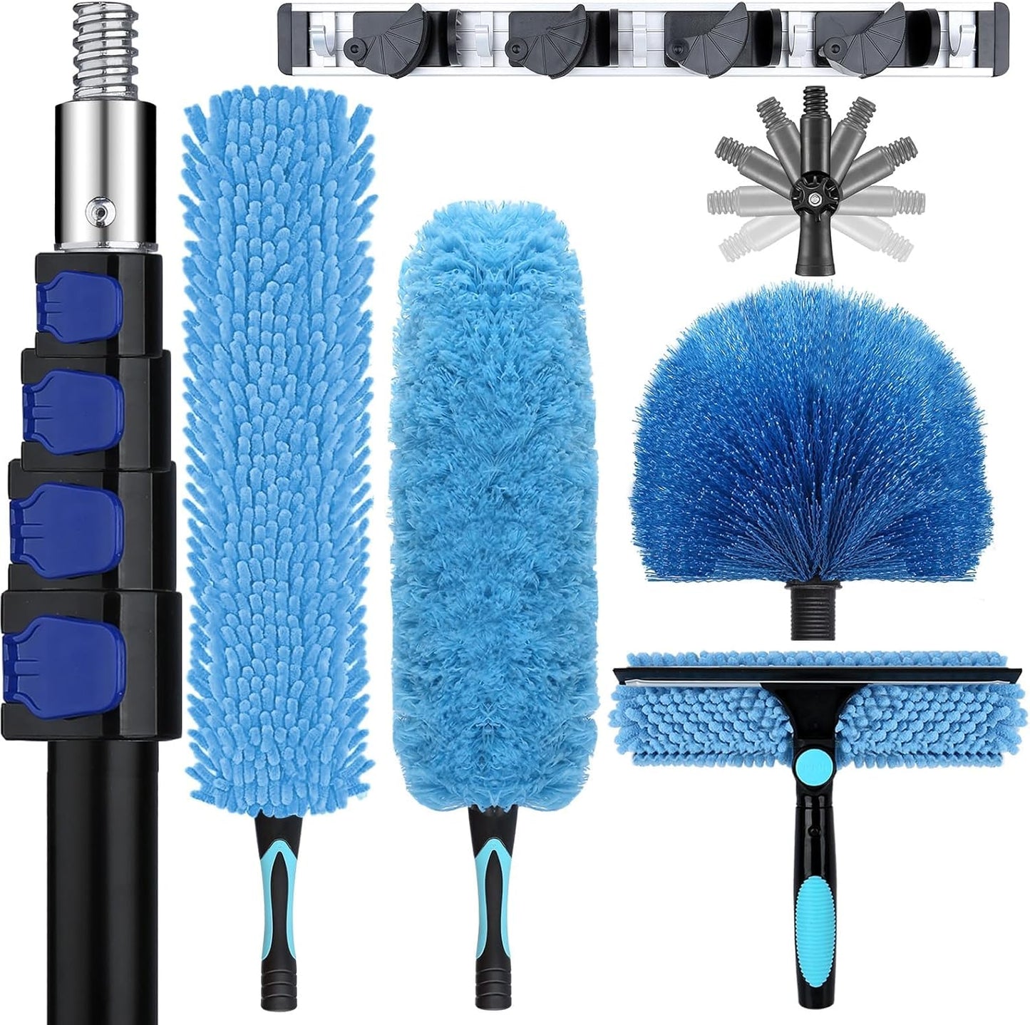 25ft High Ceiling Duster Kit for Easy High Reach Cleaning