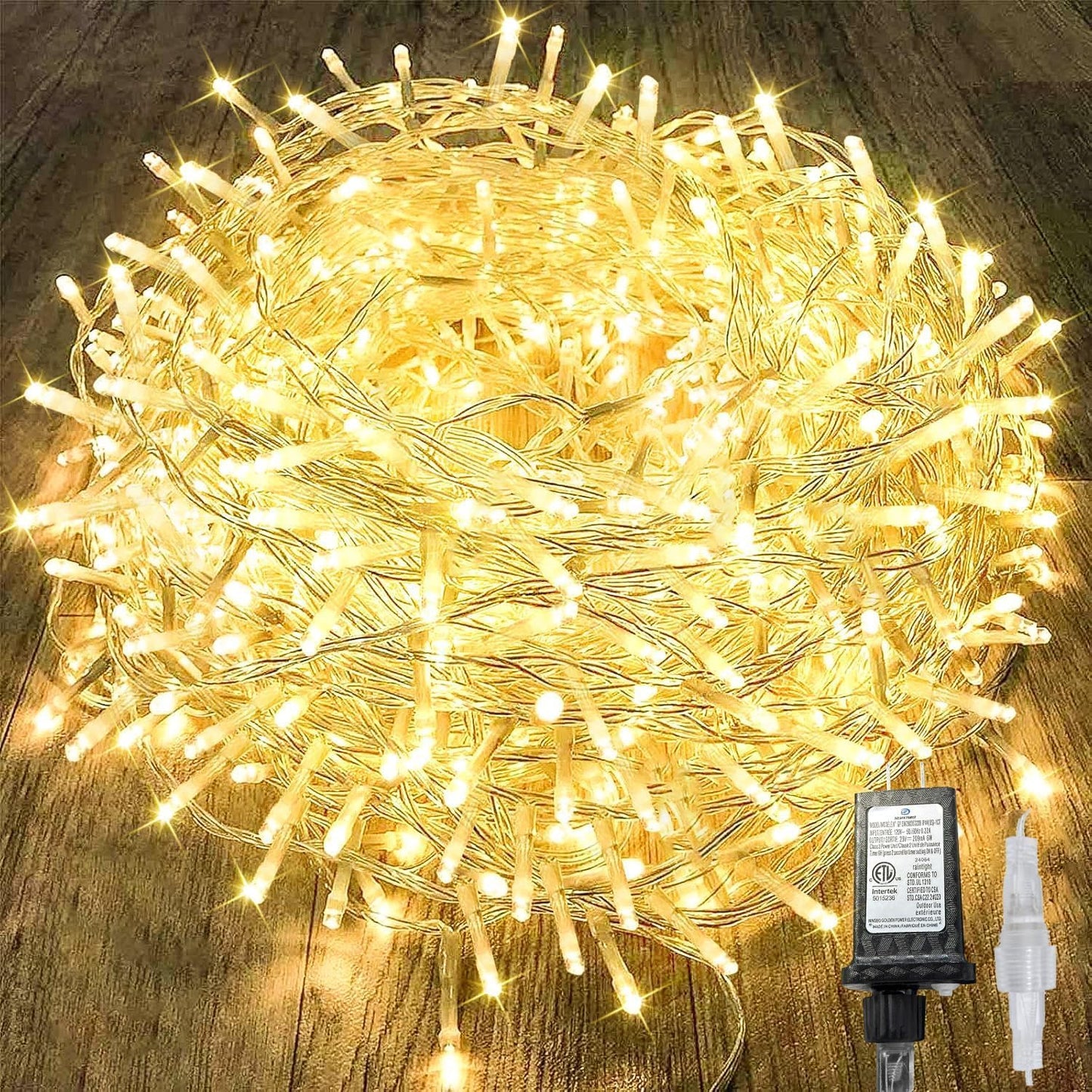 480LED 176FT Connectable String Lights for Indoor Outdoor Use