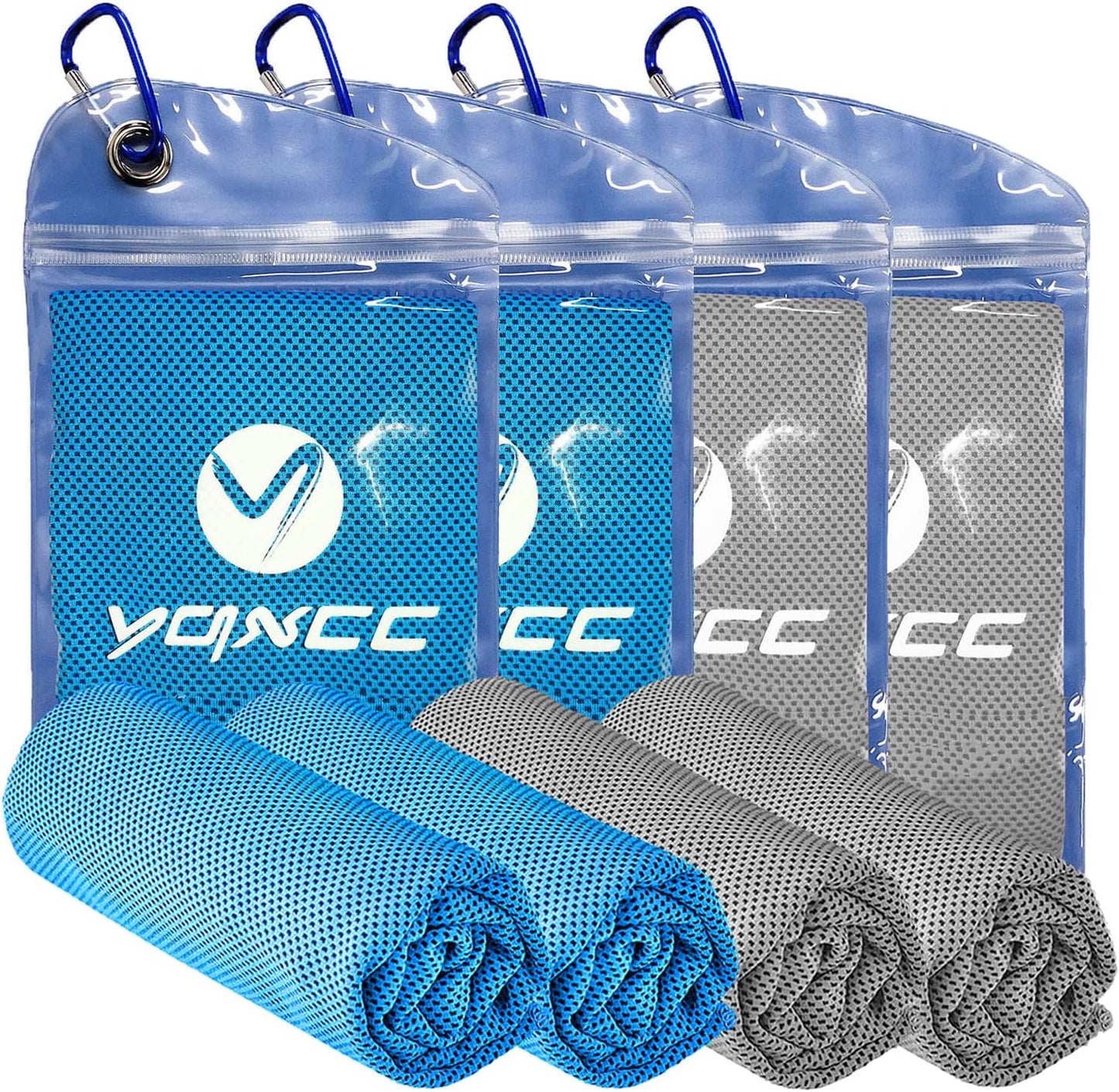 Ultra-Cooling Microfiber Towel Set - Stay Refreshed!