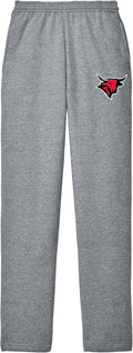 College Fleece Sweatpants Unisex NCAA Apparel - Comfortable Fan Staple