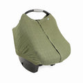 Little Unicorn Breathable Car Seat Canopy - Magnetic Peek-a-Boo Window