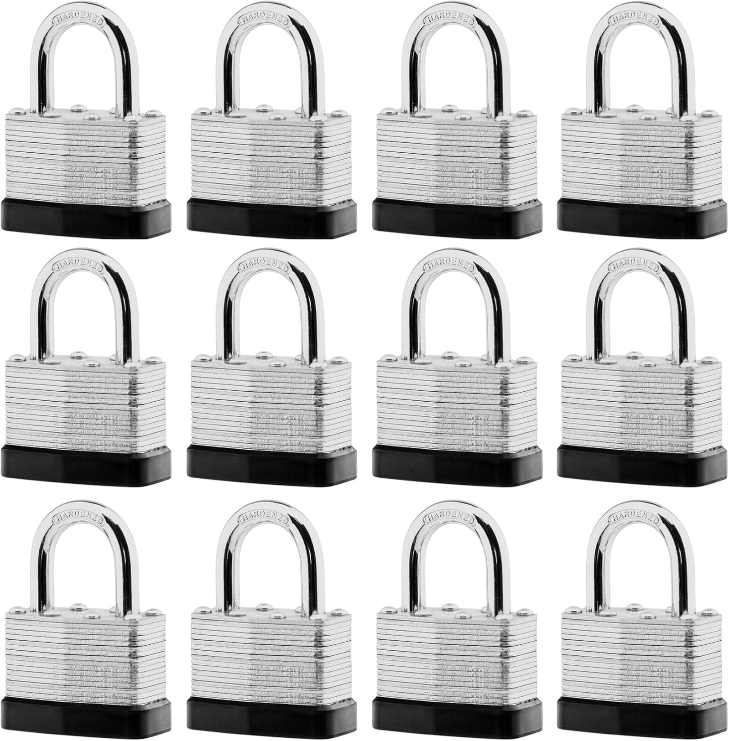 Keyed Alike Laminated Steel Padlocks Set for Ultimate Security