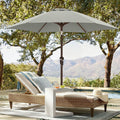 ABCCANOPY 7.5FT Outdoor Patio Umbrella for Garden and Lawn