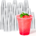JOLLY CHEF 12 oz Clear Plastic Cups 1000 Pack - Party Ready Cups