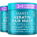 Deep Conditioning Hair Mask for Damaged Hair Treatment - Hydrating