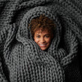 Cotton Hand-Knit Weighted Blanket - Cooling, Sustainable Napper