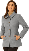 Allegra K Womens Work Office Winter Overcoat Pea Coat Review