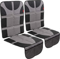 Lusso Gear Car Seat Protector 2-Pack - Waterproof Padded Shield