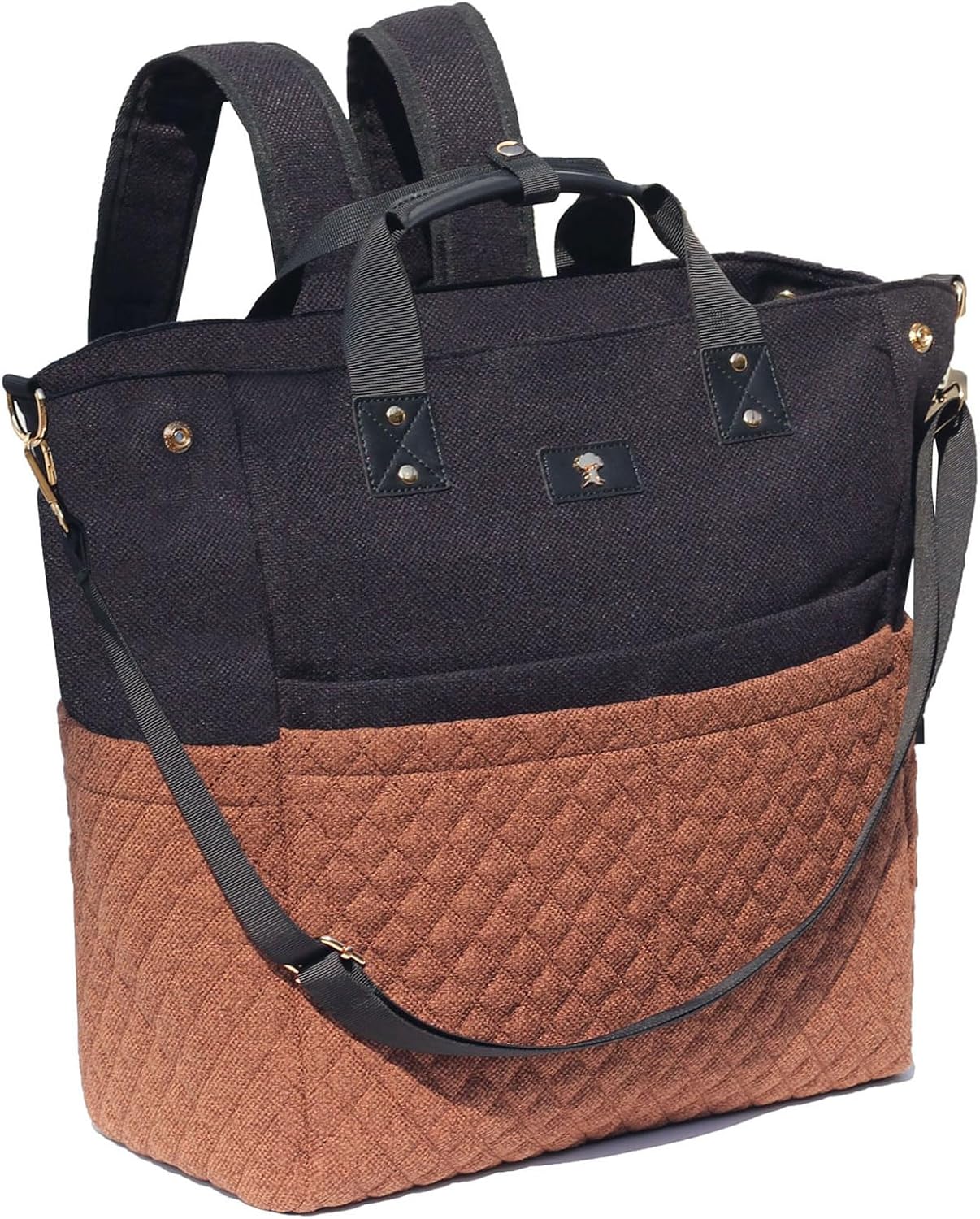 ESVAN Diaper Tote Bag 3 in 1 Multifunctional Backpack for Women
