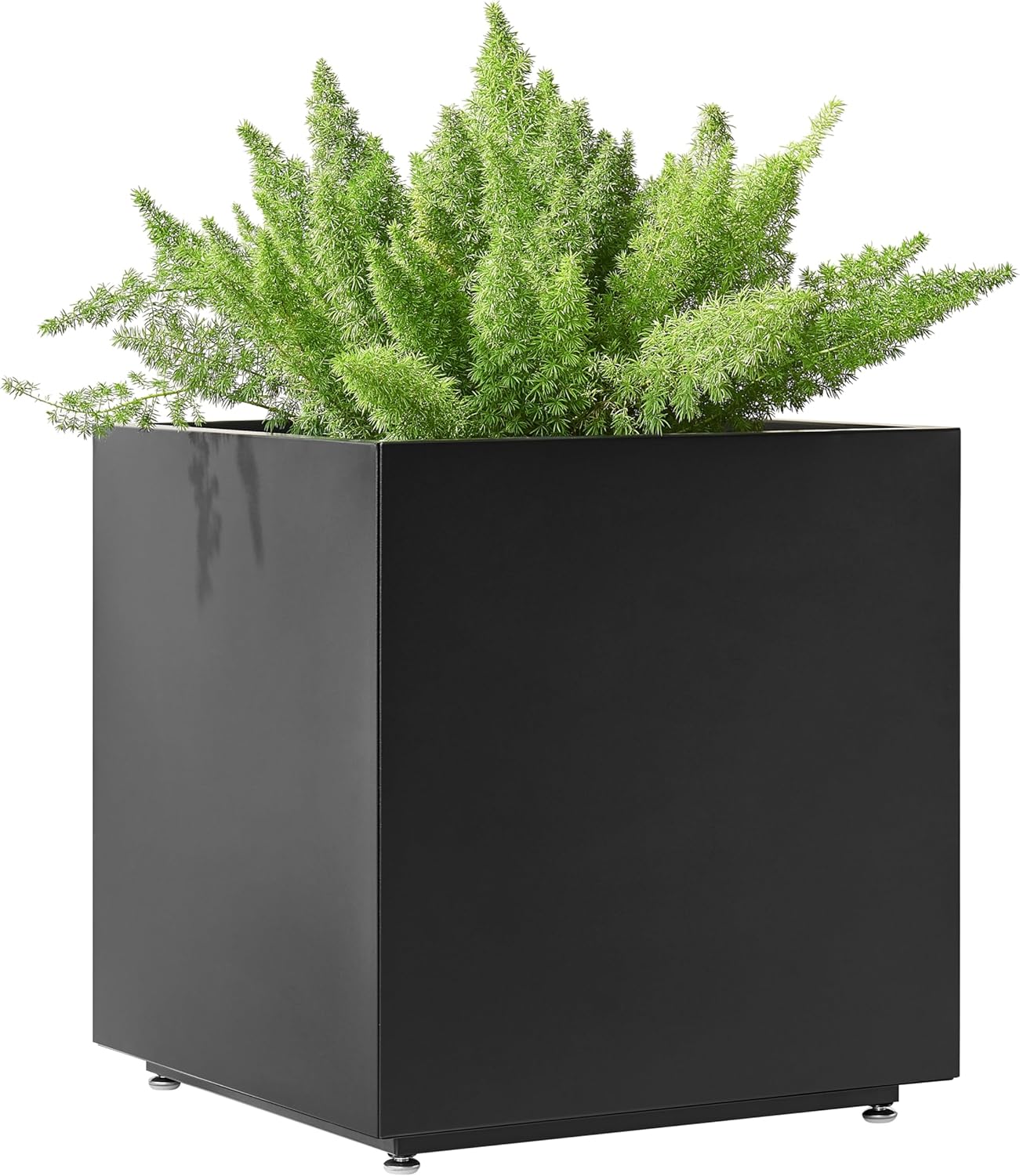 Large Metal Outdoor Planter Box for Stylish Garden Decor