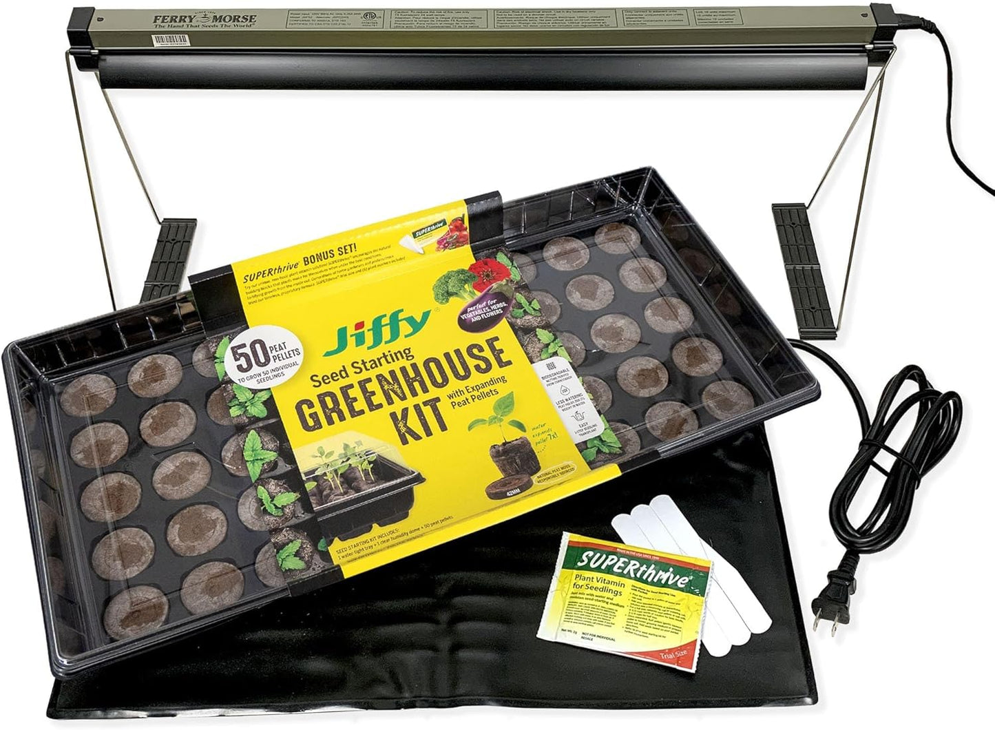 Grow Year-Round: Ferry-Morse Indoor Seed Starting Kit
