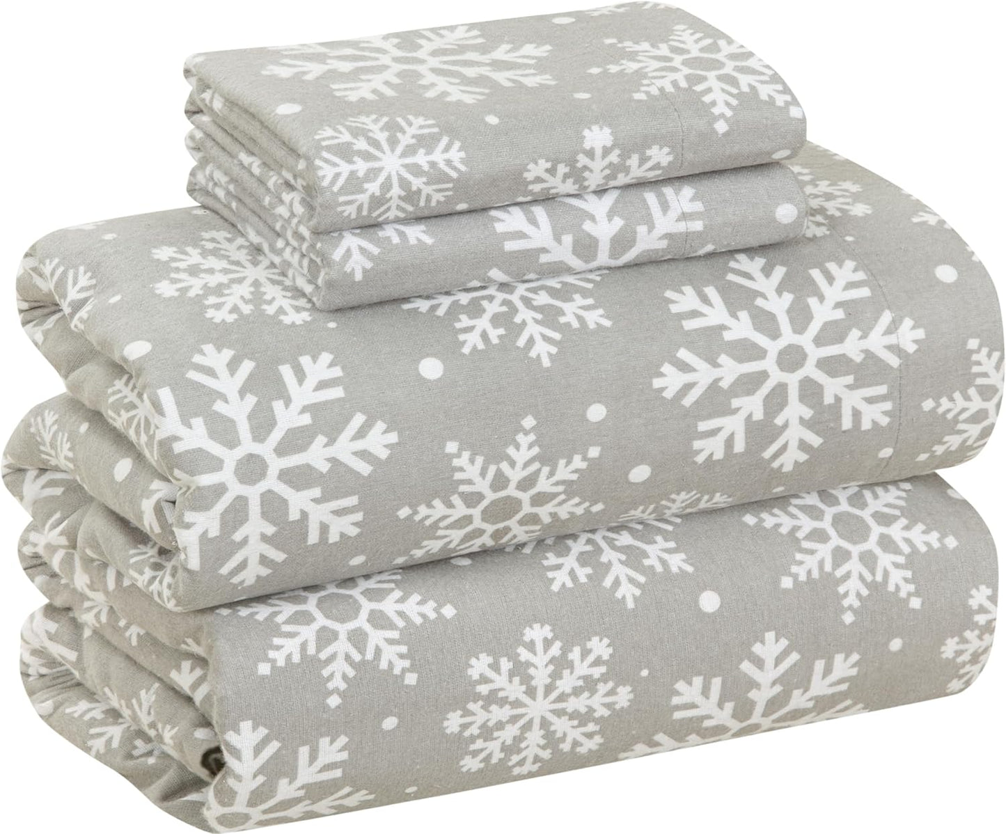 Bliss Casa King Size Flannel Sheets Set - Soft & Comfy Bedding