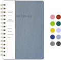 Spiral Notebook 6.10in x 8.19in College Ruled Journal - Portable PU