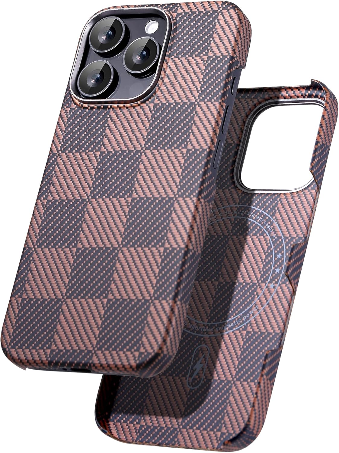 Aramid Fiber Case for iPhone 16 Pro Max - Slim & Light Design