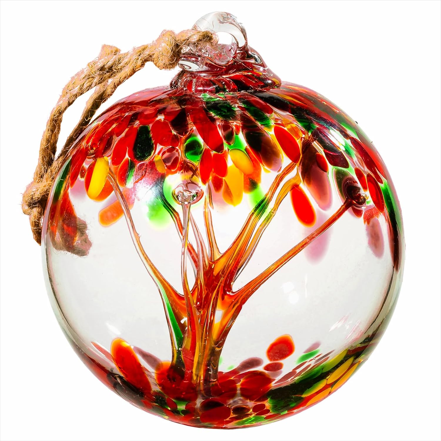 4 Tree of Life Witch Balls for Home Decor and Gifts