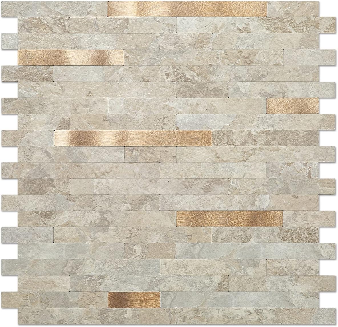 DICOFUN 10-Sheet Peel and Stick Backsplash Wall Tile Review