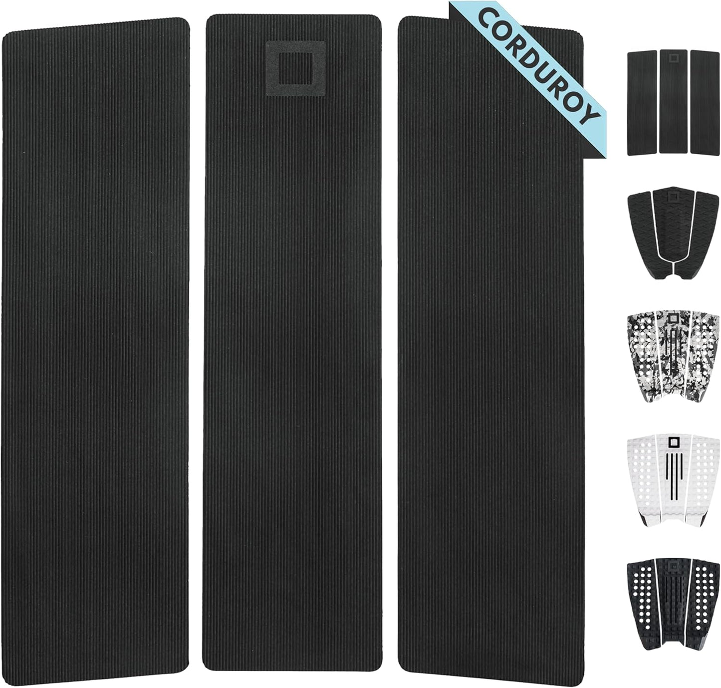 Surf Squared Traction Pad Set - Maximum Grip & Versatile Fit