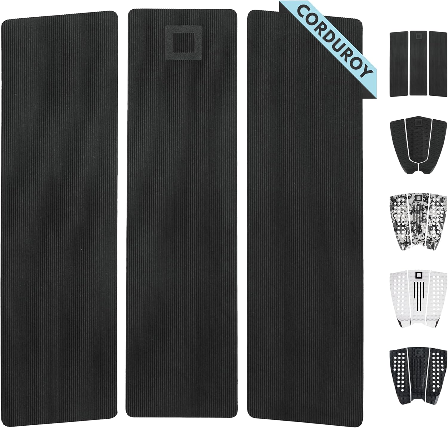 Surf Squared Traction Pad Set - Maximum Grip & Versatile Fit