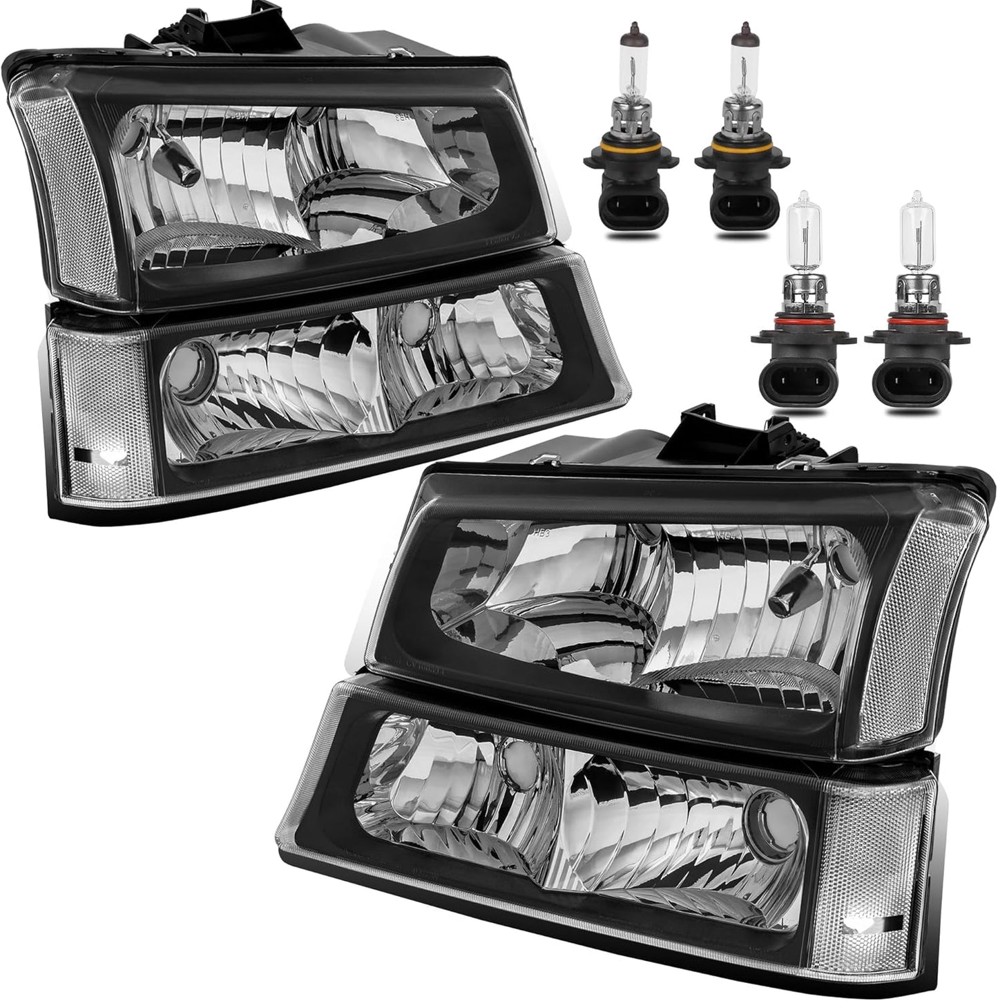 Headlight Assembly for 2003-2006 Chevy Avalanche & Silverado
