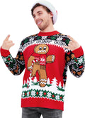 Funny Ugly Christmas Sweater for Men - Arvilhill Holiday Style