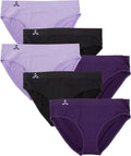 Moisture Wicking Underwear for Women Seamless Hipster Bikini - Quick