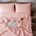 100% Linen King Sheet Set 16ft Deep Pocket King Size - All Season