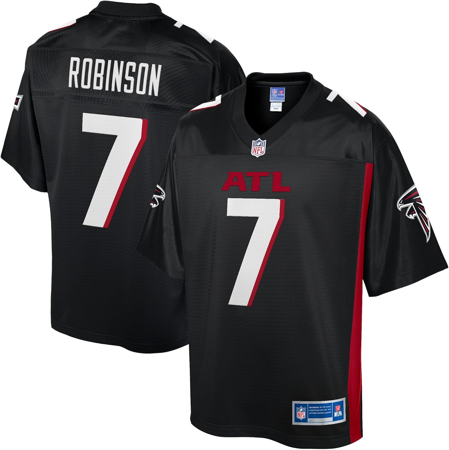 Men's Bijan Robinson Black Atlanta Falcons Pro Line Jersey Review