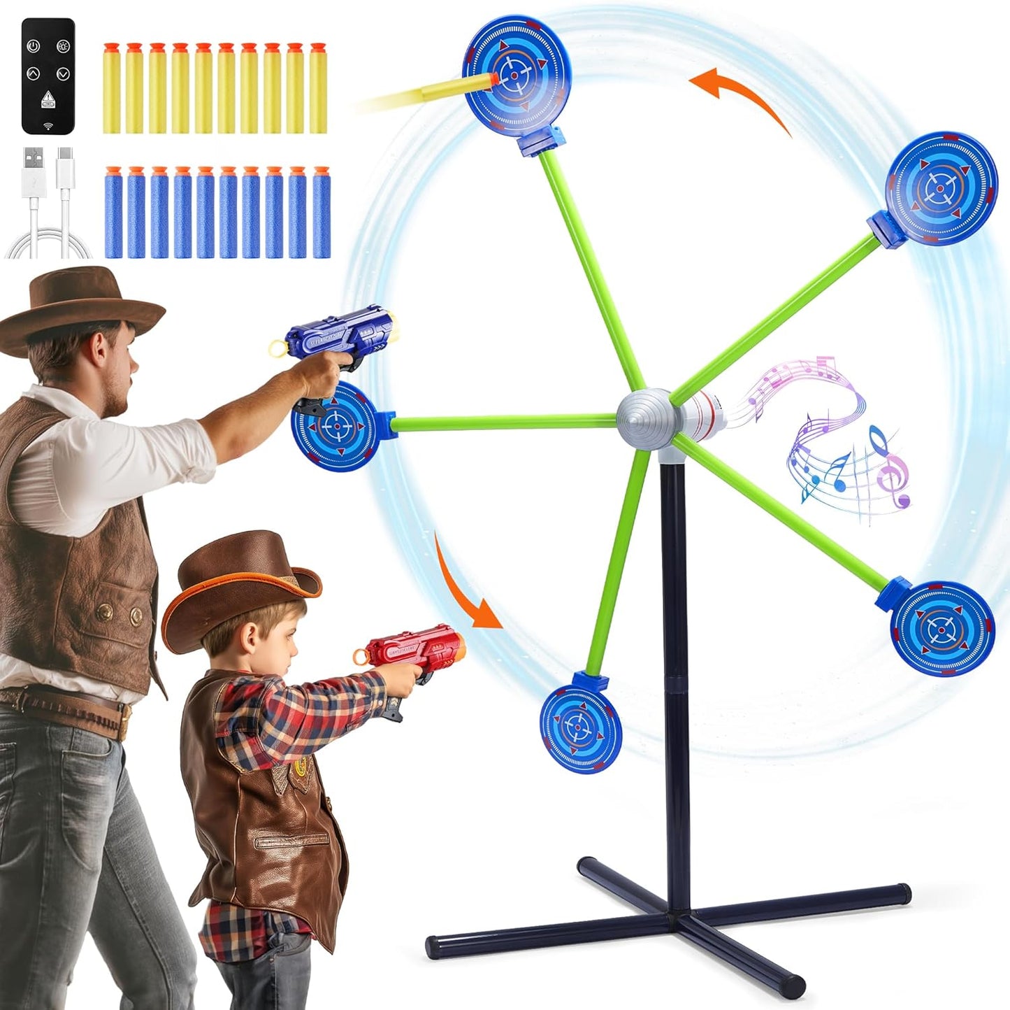 Auto Reset Target Game Set - Fun for Kids 4+.