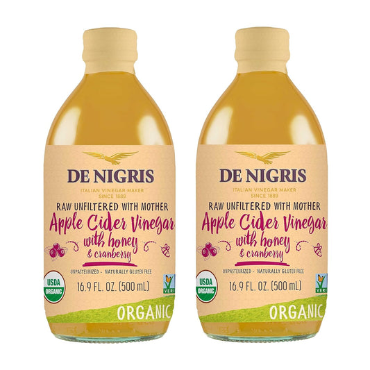 Organic ACV with Honey & Cranberry | Metabolism Balance Boost